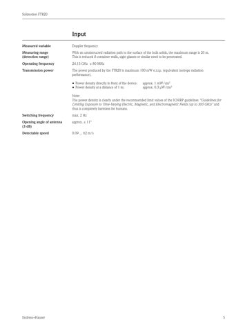 Endress+Hauser FTR20 – Drawing (3ee7861e8f93_S2-25 S. 4)