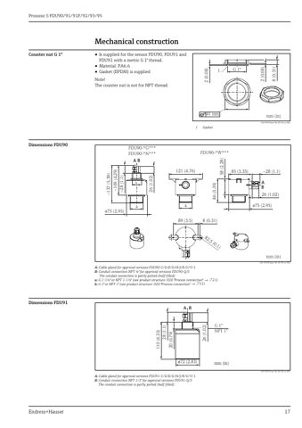 Endress+Hauser FDU91F – Page preview (e56764767031_S6-24 S. 12)