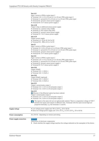 Endress+Hauser FTL51B – Drawing (a88024a8080e_S5-52 S. 13)