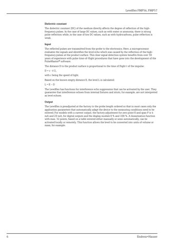 Endress+Hauser FMP56 – Page preview (6e383993106b_S1-96 S. 6)