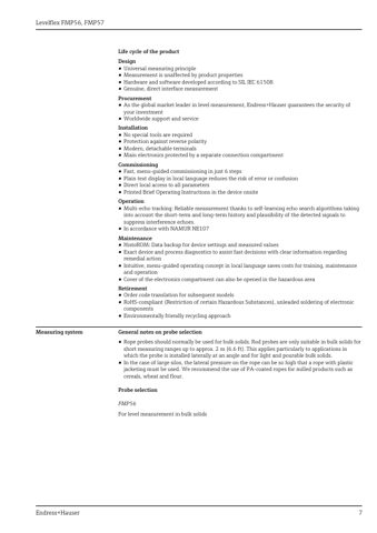 Endress+Hauser FMP56 – Page preview (6e383993106b_S1-96 S. 7)