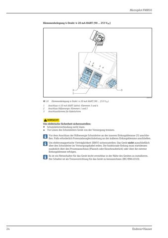 Endress+Hauser 100 mm – Seitenvorschau (0c8adc838300_S11-38 S. 14)