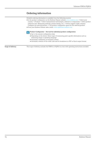 Endress+Hauser Soliwave FDR56/FQR56 – Page preview (fe05e0d91f33_S16-45 S. 19)