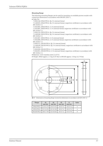 Endress+Hauser Soliwave FDR56/FQR56 – Page preview (fe05e0d91f33_S16-45 S. 22)