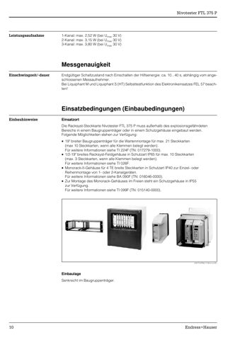 Endress+Hauser FTL375P – Drawing (157b0b86ac03_S1-16 S. 10)