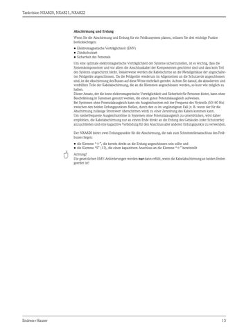 Endress+Hauser NXA820 – Drawing (84b217bc0725_S7-40 S. 7)