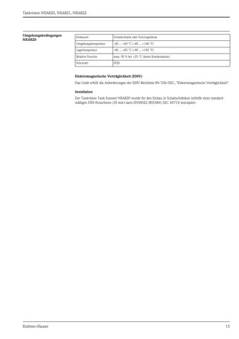 Endress+Hauser NXA820 – Drawing (84b217bc0725_S7-40 S. 9)