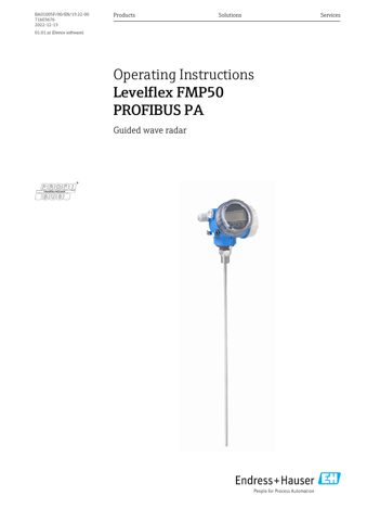 Endress+Hauser BA01005F – Drawing (30c1098b4fe1_S1-1 S. 1)