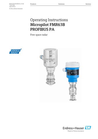 Endress+Hauser BA02263F – Drawing (bb9ddb98871a_S1-1 S. 1)