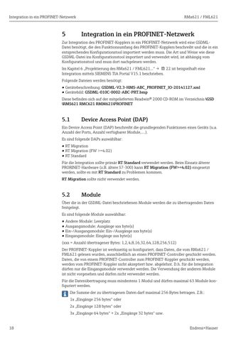 Endress+Hauser RMx621 – Drawing (3f486c695e3f_S8-31 S. 11)