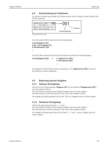 Endress+Hauser Silopilot FMM20 – Page preview (a8882d358737_S10-60 S. 14)