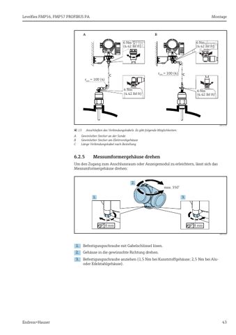 Endress+Hauser Levelflex FMP56, FMP57 PROFIBUS PA – Page preview (b85fbeb4d09d_S20-158 S. 24)