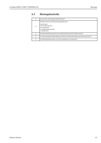 Endress+Hauser Levelflex FMP56, FMP57 PROFIBUS PA – Page preview (b85fbeb4d09d_S20-158 S. 26)