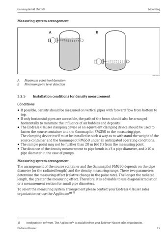 Endress+Hauser Gammapilot M FMG50 – Drawing (64fe458013fa_S8-23 S. 8)