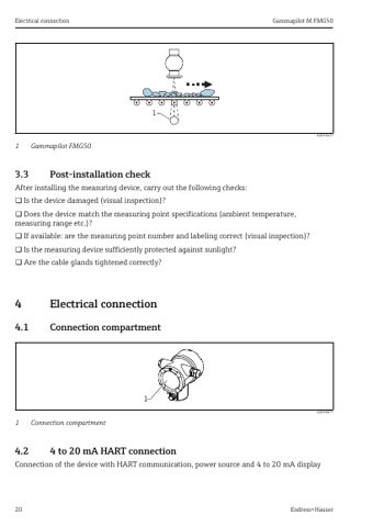 Endress+Hauser Gammapilot M FMG50 – Page preview (64fe458013fa_S8-23 S. 13)