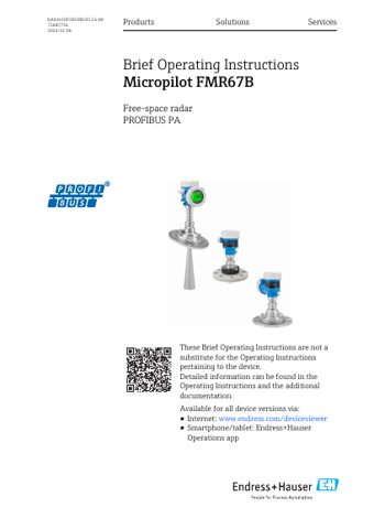 Endress+Hauser KA01610F – Page preview (6b0a19d0fceb_S1-1 S. 1)
