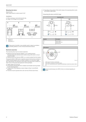 Endress+Hauser KA01593F – Drawing (8bbbfc5b0b65_S1-2 S. 2)