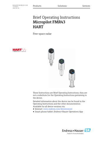 Endress+Hauser KA01693F – Page preview (b8a84bb6de20_S1-1 S. 1)
