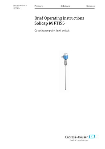 Endress+Hauser KA01485F – Zeichnung (3a0e1ca2fc22_S1-1 S. 1)