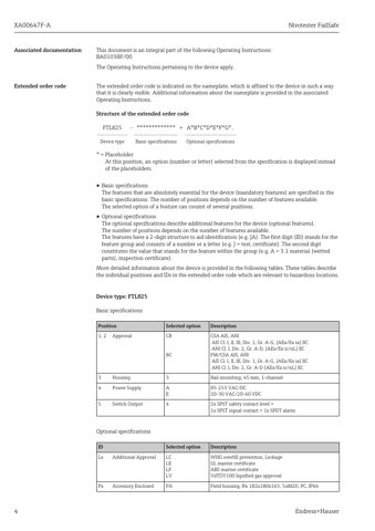 Endress+Hauser XA00647F-A – Drawing (f1d912654bb4_S1-7 S. 4)
