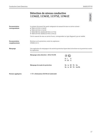 Endress+Hauser 11 362 Z – Page preview (002a4420c91a_S9-17 S. 9)