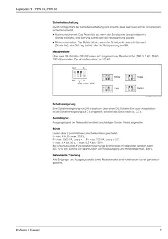 Endress+Hauser FTW 31 – Drawing (034f5072897e_S4-19 S. 4)