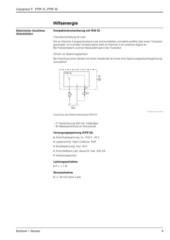 Endress+Hauser FTW 31 – Drawing (034f5072897e_S4-19 S. 6)