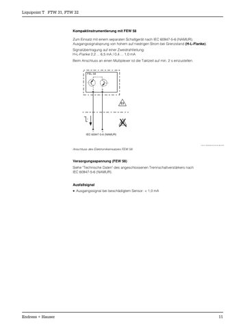 Endress+Hauser FTW 31 – Page preview (034f5072897e_S4-19 S. 8)