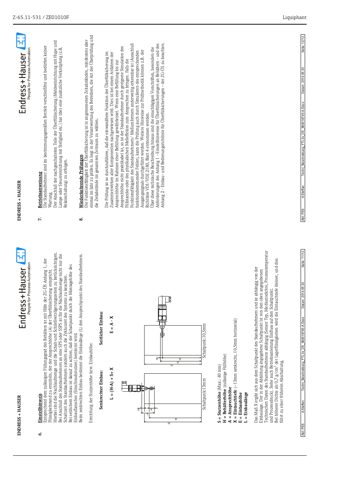 Endress+Hauser ZE01010F – Drawing (cdae1e3f1a5b_S5-10 S. 6)