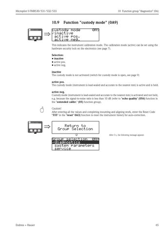 Endress+Hauser FMR531 – Page preview (6c4f7b4e4b00_S30-83 S. 36)