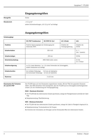 Endress+Hauser FTL20H – Drawing (088d0fc353ab_S2-18 S. 3)