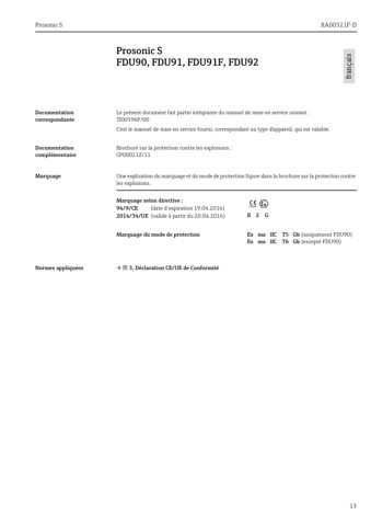 Endress+Hauser FDU91-J..B. – Page preview (fde3c6ddeb3f_S7-15 S. 7)