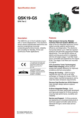 Cummins QSK19G5 – Drawing (236b85ea99c7_S1-1 S. 1)