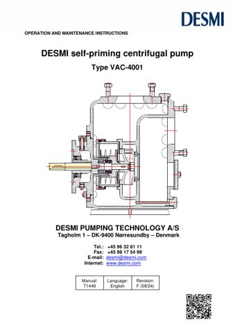 DESMI VAC-4001 – Page preview (291a0a44653b0594ca4f4efa16c3a32ff91153c4bf1335888a30e4e1efe0fe8d S. 1)