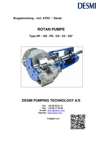 DESMI GP – HD - PD - CD - CC - ED – Drawing (cfd33e94fdac_S1-1 S. 1)