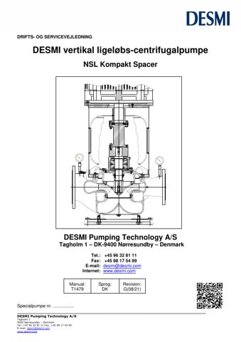 DESMI Pumping Technology T1479 – Page preview (dfaf1d79319e_S1-1 S. 1)