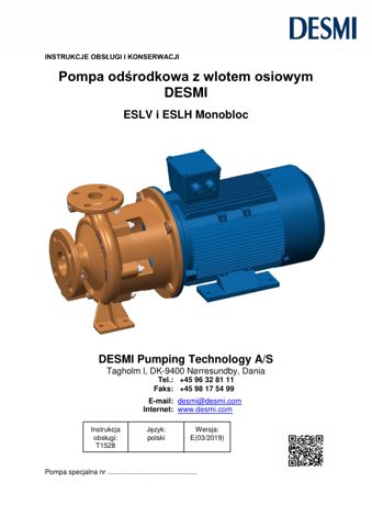 DESMI ESLV i ESLH Monobloc – Page preview (3749f92813b9_S1-1 S. 1)