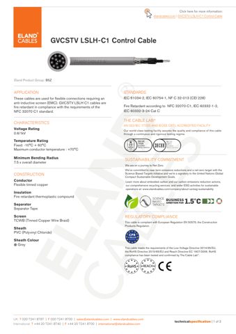 Eland Cables LSLH-C1 – Drawing (f3e04880d85b_S1-1 S. 1)