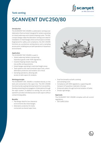 Scanjet Marine SCANVENT DVC 250/80 – Drawing (fd85cd2ac807_S1-1 S. 1)