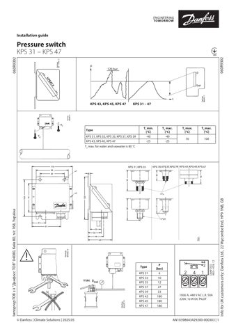 Danfoss KPS 43 – Drawing (3ce245eedc17_S1-1 S. 1)