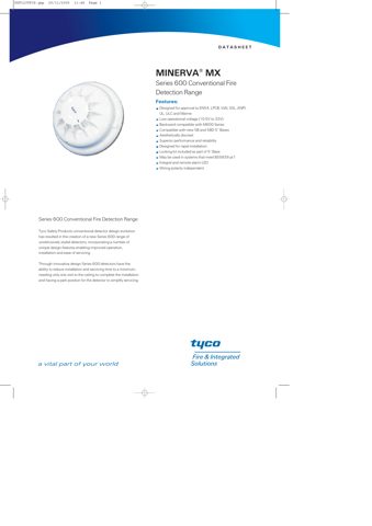 Tyco Fire & Security 601H-R – Drawing (5f65ec729ca1_S1-4 S. 1)