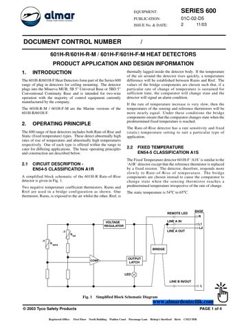 Tyco Fire & Security 601H-F – Drawing (58a216cc69fe_S1-4 S. 1)