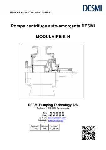 DESMI Pumping Technology T1440 – Page preview (7b17ae02bbba_S1-1 S. 1)
