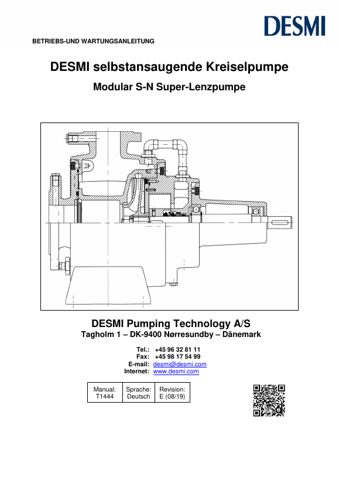 DESMI Pumping Technology T1444 – Seitenvorschau (c88a81a0065e_S1-1 S. 1)