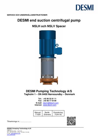 DESMI T1529 – Page preview (a4236020a87b_S1-1 S. 1)