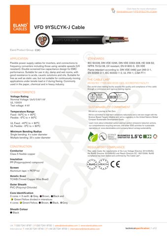 Eland Cables VFD 9YSLCYK-J Cable – Drawing (289a04dc7fe9_S1-1 S. 1)