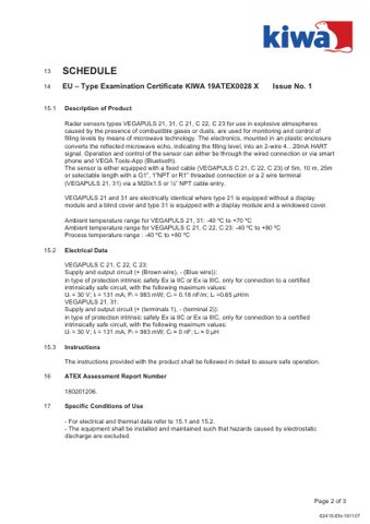 VEGA Grieshaber C 22 – Page preview (e4bdcb328661_S1-2 S. 2)