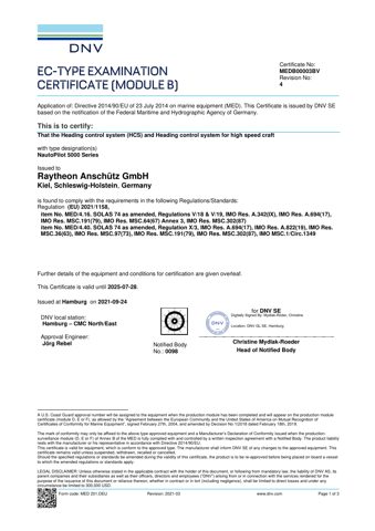 Raytheon Anschütz 102-890.NG001 – Drawing (2546abb1c135_S1-3 S. 1)