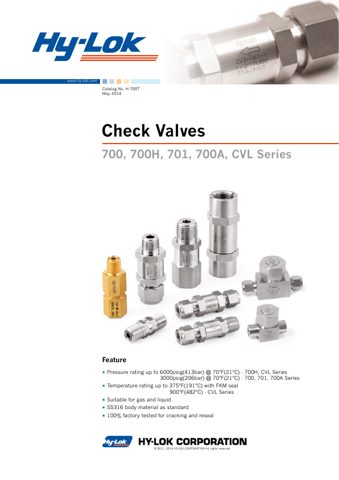 Hy-Lok H-700T – Page preview (e6a36cf81f89_S1-1 S. 1)