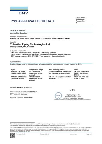Tube-Mac Piping Technologies DM80 – Drawing (9dab11348b86_S1-2 S. 1)